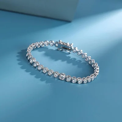 17cm Classic Tennis Bracelet by Gemsme
