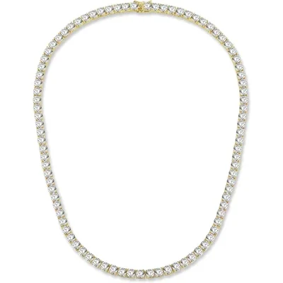 5mm Four-Prong Tennis Necklace by Gemsme