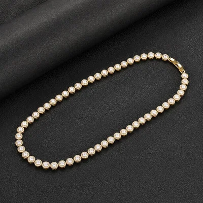 4mm Tennis Choker by Gemsme