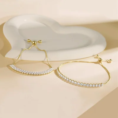 Two-Bracelet Tennis Stack by Gemsme