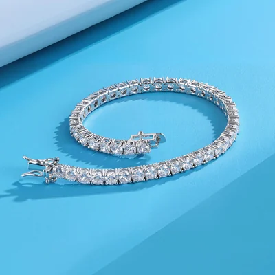 4mm Classic Tennis Bracelet by Gemsme